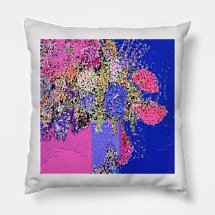 Bountiful Beauty Floral Bouquet Pillow