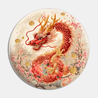 Dragon Festival: Lunar Celebration, Festive Art, and Asian Traditions Pin