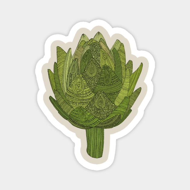 Artichoke Magnet by Valentina Harper