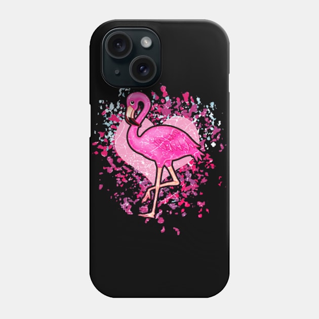 Pink Flamingo Phone Case by Mila46