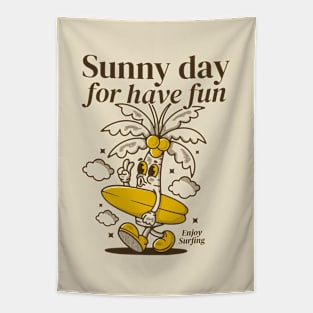 Sunny day for have fun Tapestry