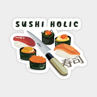 Vintage SushiHolic Magnet