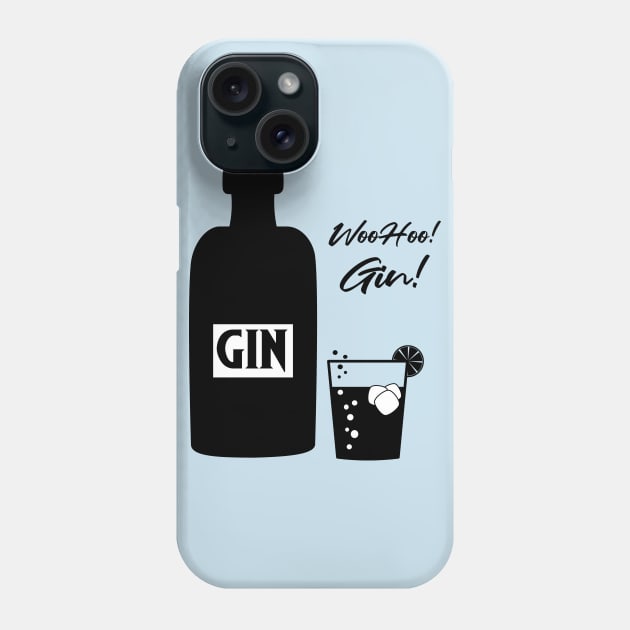 Gin Phone Case by Randomart