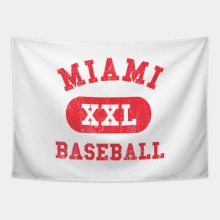 Miami Baseball III Tapestry