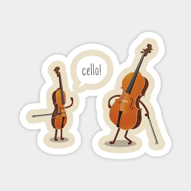 Cello! Magnet by melmike