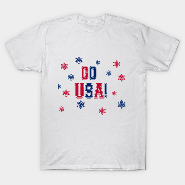 Olympic Winter Games Go Usa Olympics T Shirt Teepublic