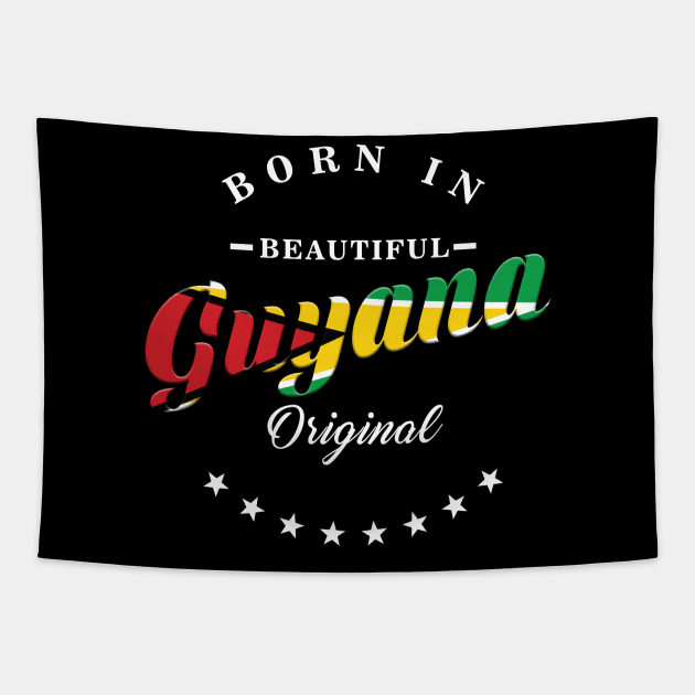 Guyana Tee Tapestry by rumsport