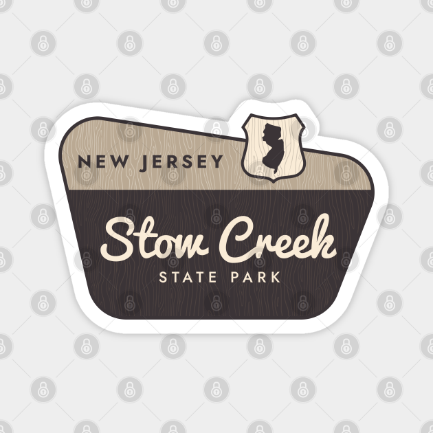 Stow Creek State Park New Jersey Sign Stow Creek State Park