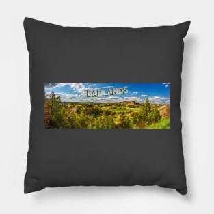 North Dakota Badlands Pillow