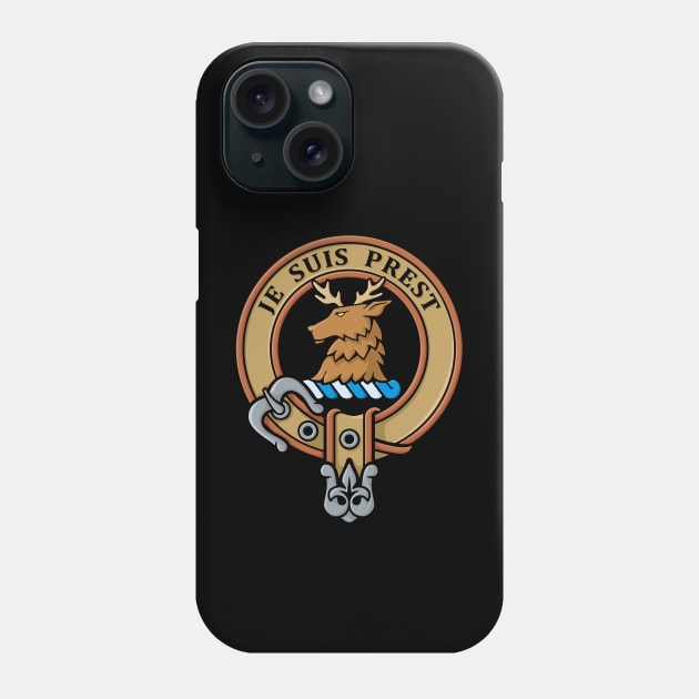 Clan Fraser of Lovat Crest Phone Case by sifis