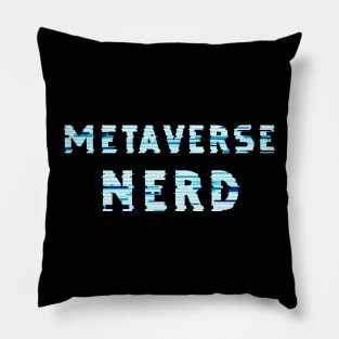 Metaverse Nerd Pillow