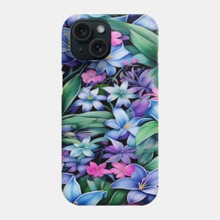 Floral Touch Phone Case