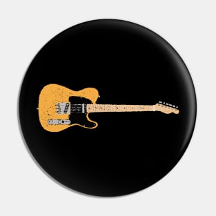 Merle Haggard Butterscotch Telecaster Electric Guitar Pin