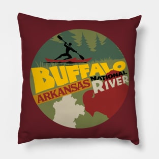 Buffalo National River Arkansas Pillow