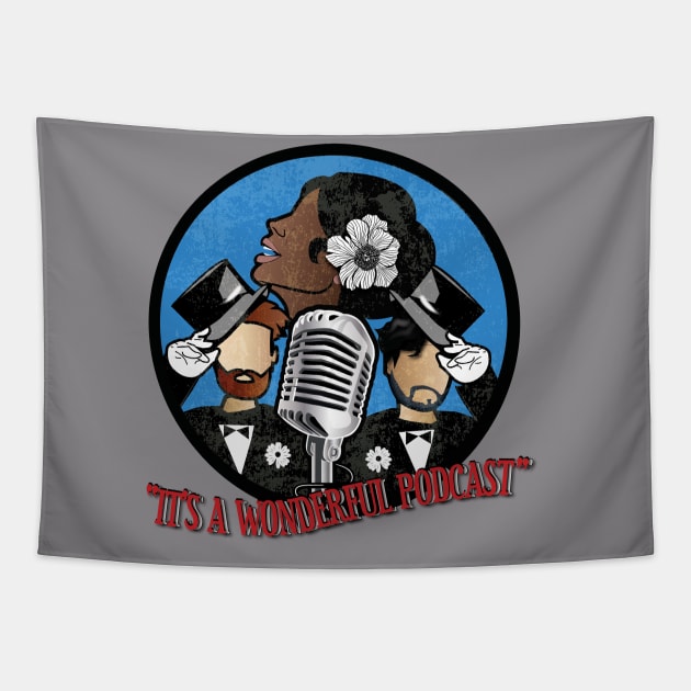 It's A Wonderful Podcast 2 Tapestry by G9Design