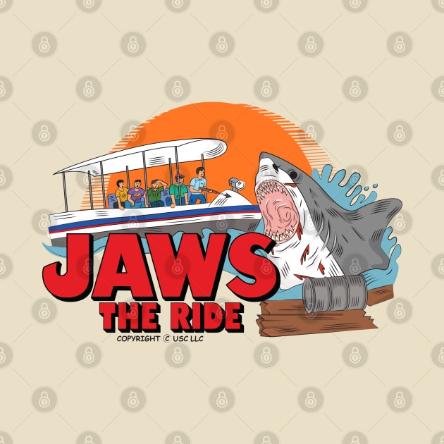 Jaws: The Ride by DeepDiveThreads