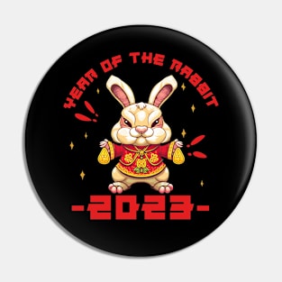 Year of the Rabbit 2023 Chinese New Year Pin