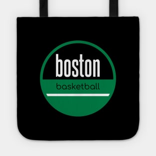 boston basketball Tote