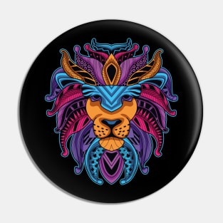 Lion Neon Pin