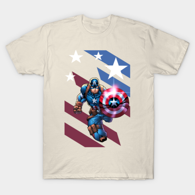 Captain America - Captain America - T-Shirt | TeePublic