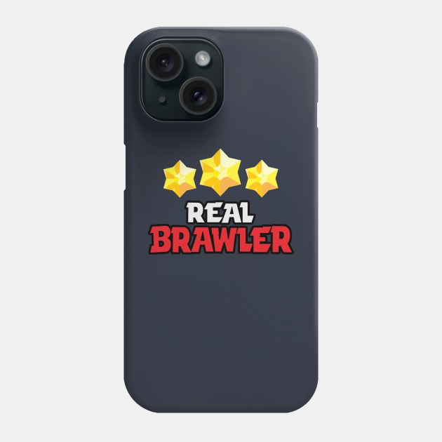 Real Brawler Phone Case by Marshallpro