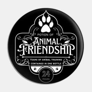 Potion of Animal Friendship: White Version Pin