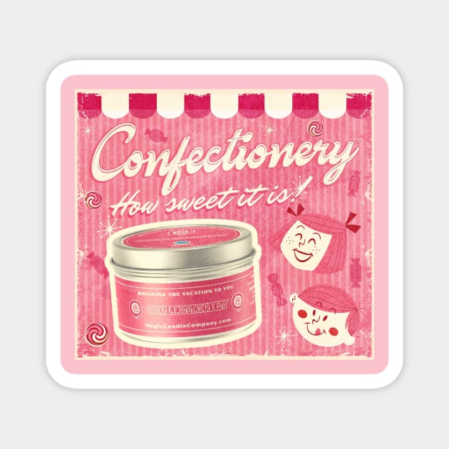 Confectionery by Magic Candle Company Magnet by MagicCandleCompany