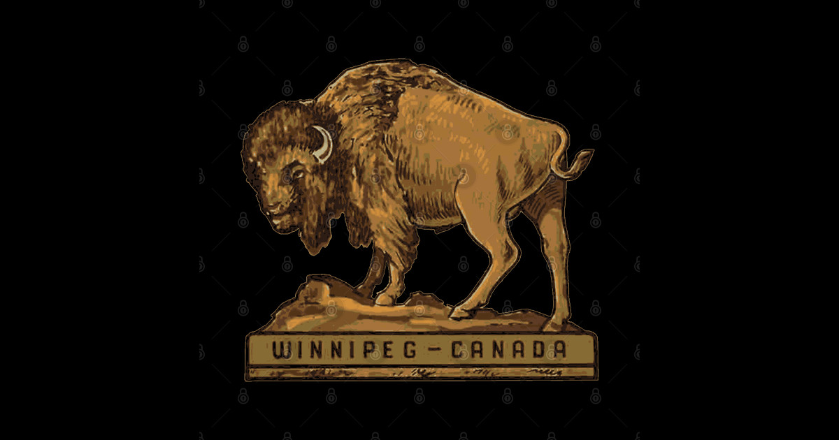 Winnipeg Buffalo Winnipeg Tapestry TeePublic