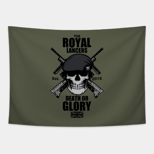 The Royal Lancers Tapestry by TCP