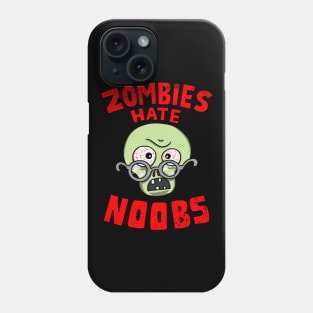 Funny Zombie Brains Slogan For Kids Zombie Lovers Phone Case