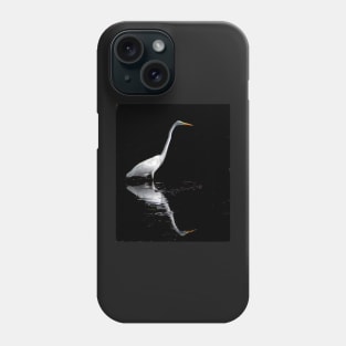 Great White Heron Phone Case