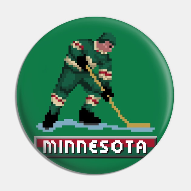 Minnesota Hockey Pin by clarkehall