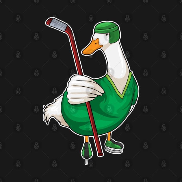 Duck Ice hockey Ice hockey stick by Markus Schnabel