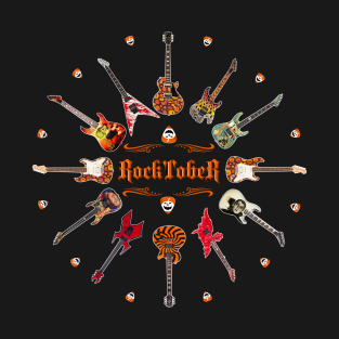 Rocktober Guitar Collection T-Shirt