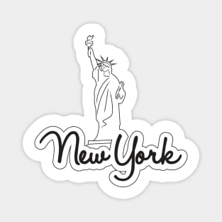 New York Statue of Liberty Magnet