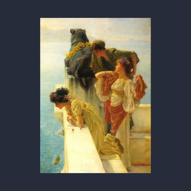 A Coign Of Vantage by Sir Lawrence Alma-Tadema by MasterpieceCafe