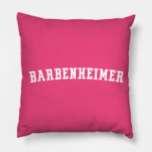 Barbenheimer Pillow