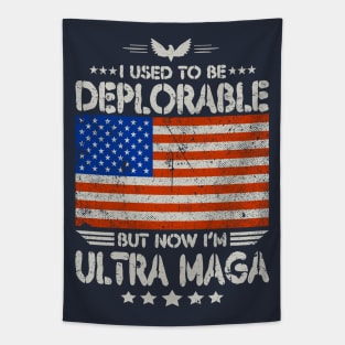 Ultra-Maga Flag Tapestry