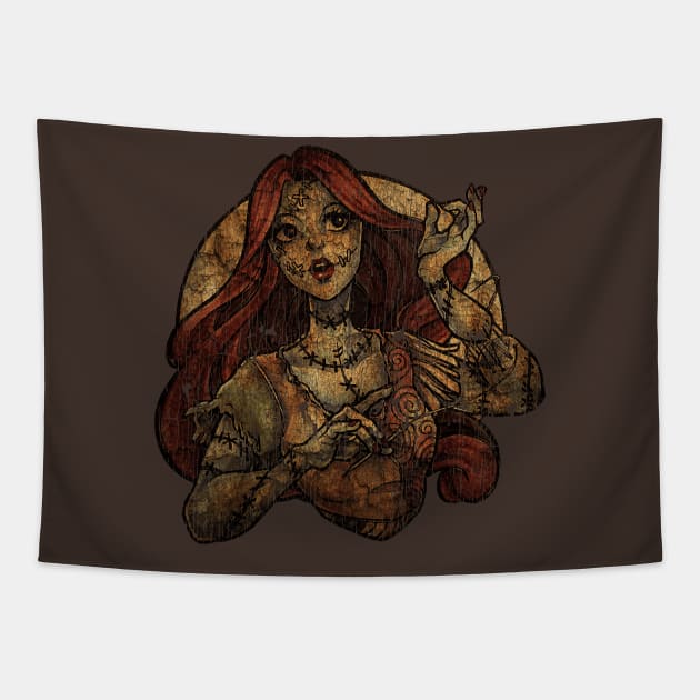 SALLY Tapestry by driveclassics.workshop