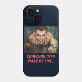 Die Hard (1988): Crawling into Christmas Phone Case