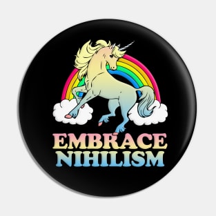 Embrace Nihilism. Nihilist Memes / Dark Humor Pin