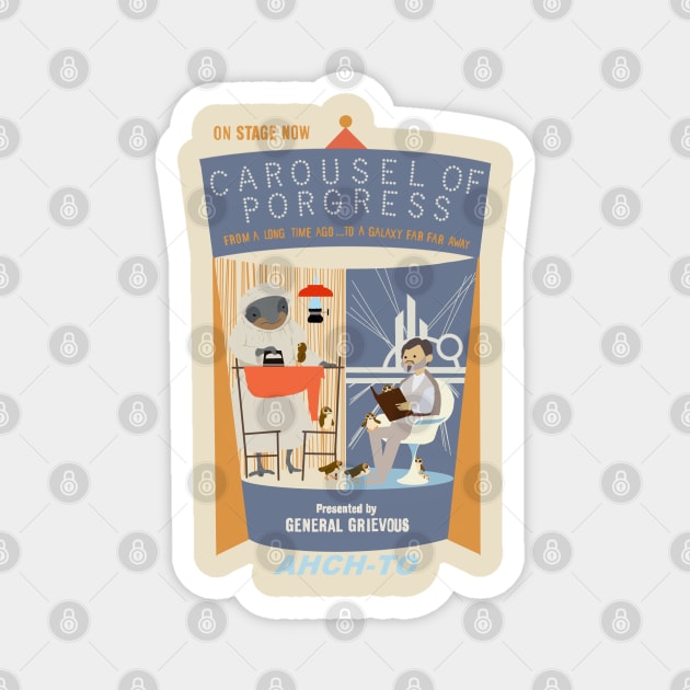 Carousel of Porgress Magnet by disneydorky