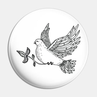 Peace Dove Pin