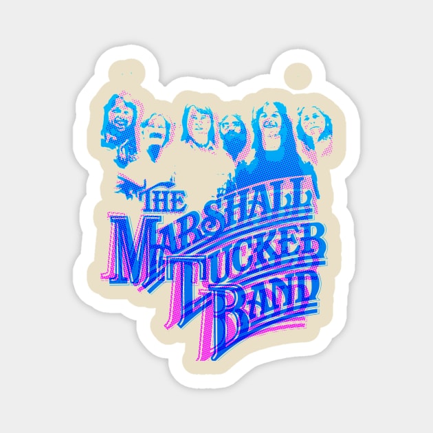 marshall tucker band Magnet by HAPPY TRIP PRESS