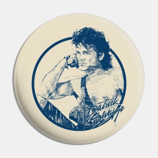 Vintage patrick swayze Pin