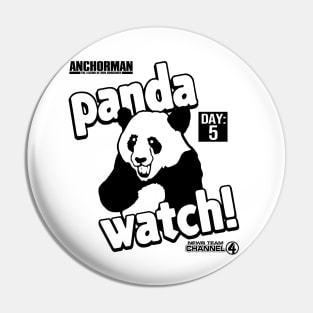 Anchorman Panda Watch Day 5 Pin