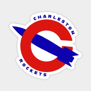 Defunct Charleston Rockets CFL 1965 Magnet