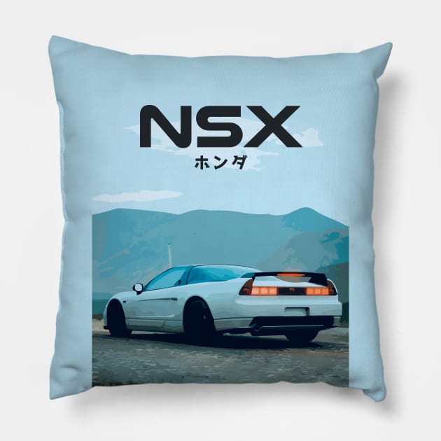 Japanese NSX Pillow by Widmore