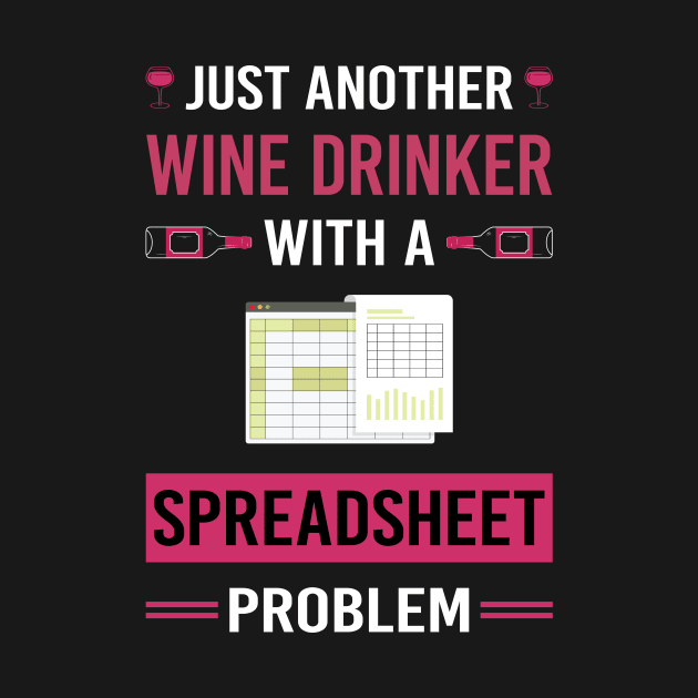 Wine Drinker Spreadsheet Spreadsheets by Good Day