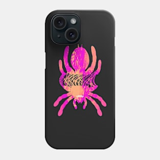 Tarantula Silhouette 61 (Tie Dye) Phone Case